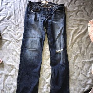 hollister straight leg jean